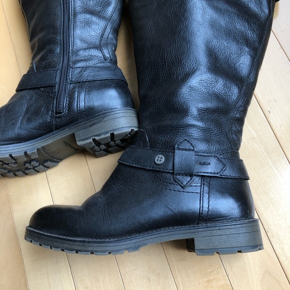 Naturalizer, Women’s Size 6W, Black Leather Comfort Winter Boots, GUC - Picture 6 of 13